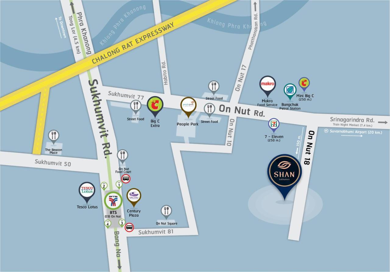 Shan Villas Sukhumvit Банкок Екстериор снимка